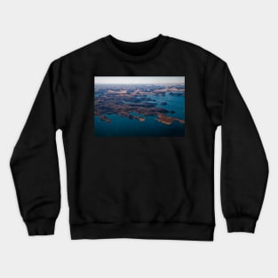 Egypt. Flying over Lake Nasser. Crewneck Sweatshirt